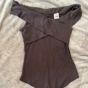 XL off-shoulder Abercrombie body suit NWT